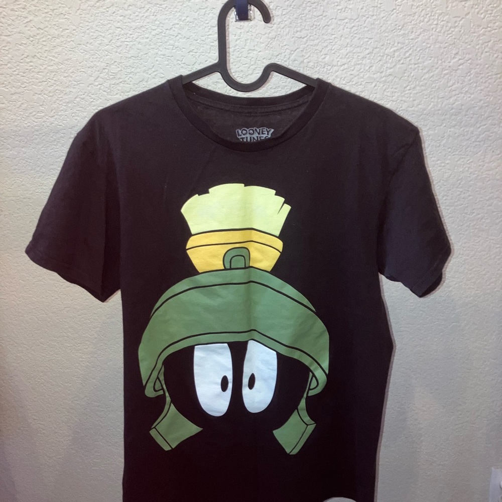 Looney Tunes men’s t shirt size S Marvin the Martian black